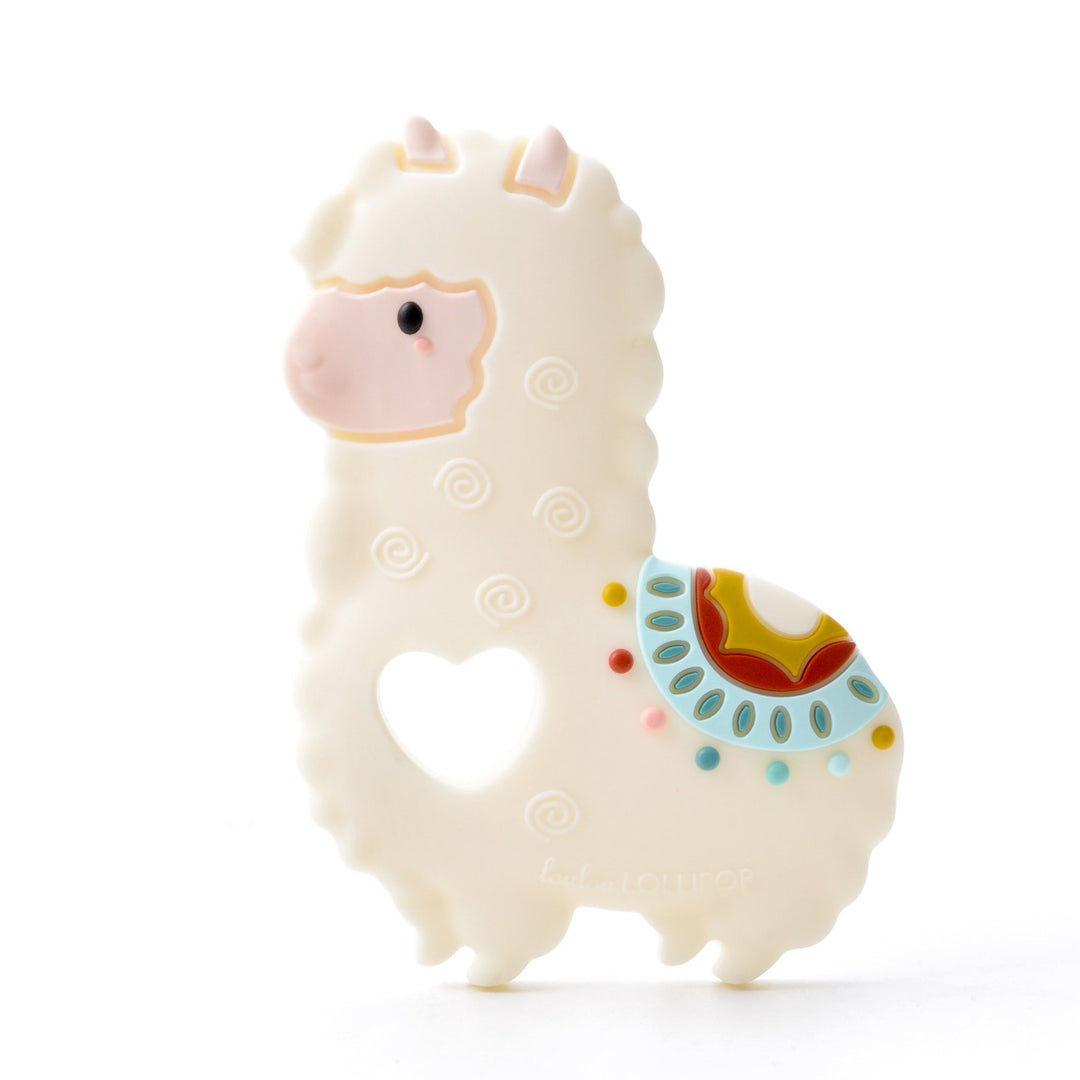 Silicone Baby Teether - Llama Set - Little Kooma