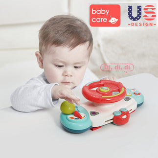 Babycare Baby Steering Wheel Driving Toy - Little Kooma