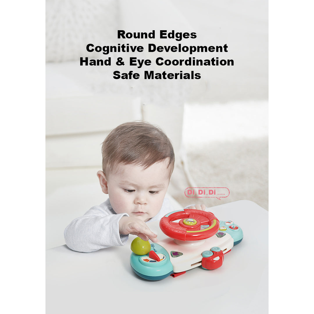 Babycare Baby Steering Wheel Driving Toy - Little Kooma