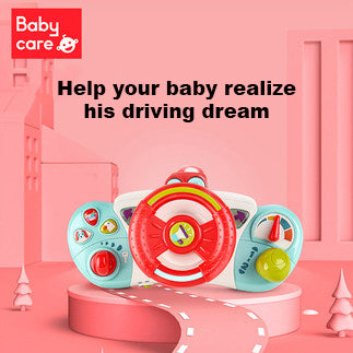 Babycare Baby Steering Wheel Driving Toy - Little Kooma