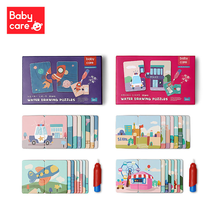 Babycare Baby Water Drawing Puzzles Early Education - Little Kooma