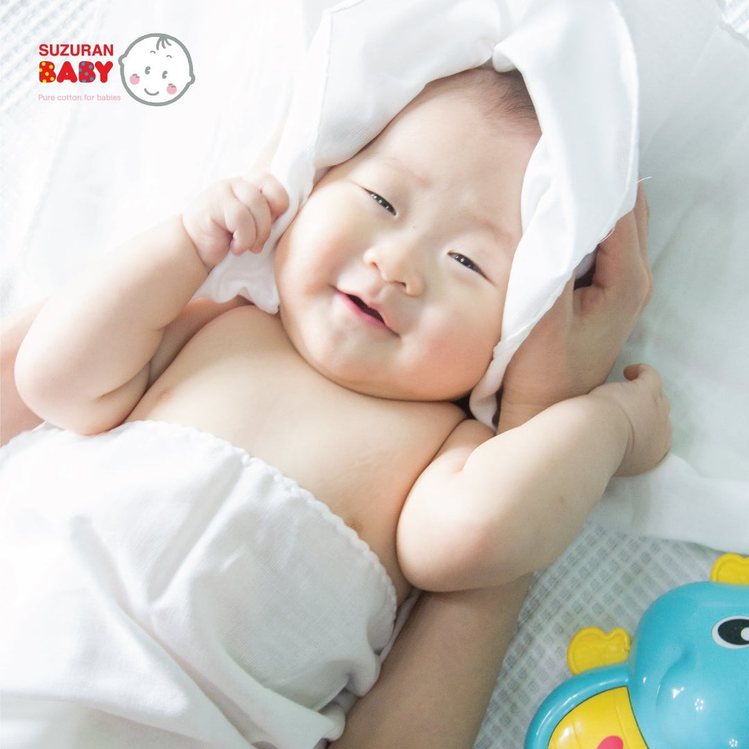 Suzuran Baby Gauze Bath Towel 3 pcs - Little Kooma