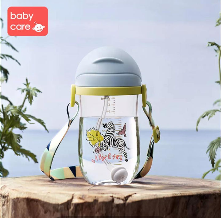 Babycare Baby Sippy Cups Training Cup Water Drinking Bottle Straw Cup 240ml 360ml - Little Kooma