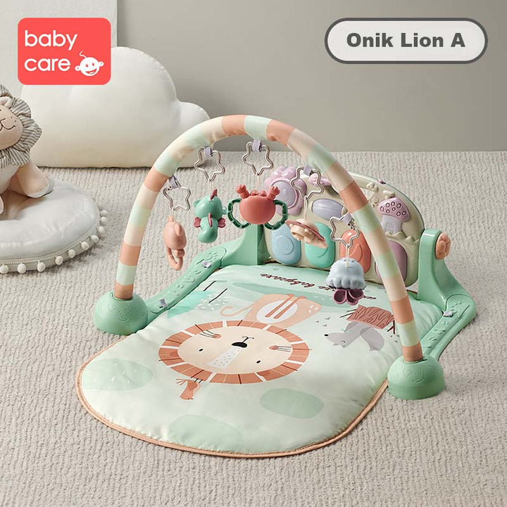 Babycare Baby Play Mat Toys Musical Piano Activity Gym - Little Kooma